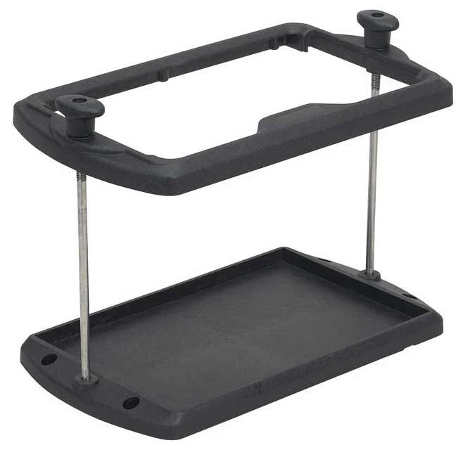 042232 – MOELLER Battery Tray, For 27 Series Batteries Plastic With Stainless Steel Hold Down Rod Self-Locking Knob F...